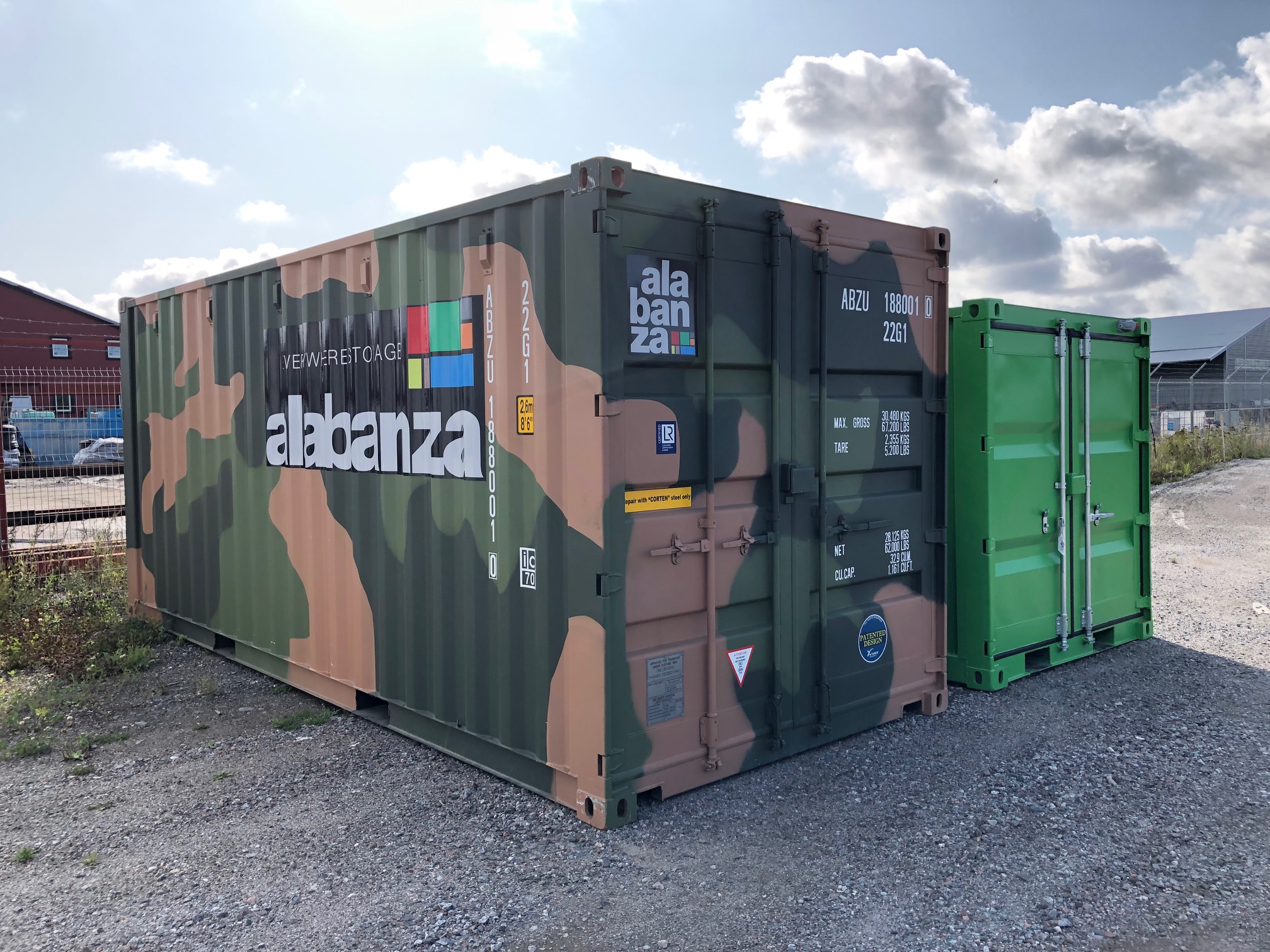 nya förrådscontainers